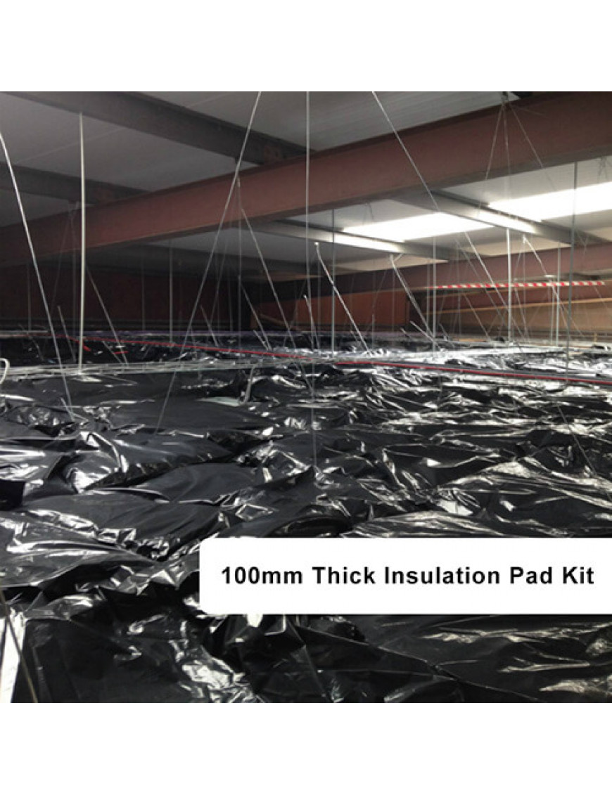 100mm Thick Insulation Pad Ceiling Kit - 600mm x 600mm