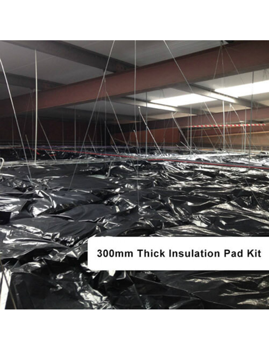 300mm Thick Insulation Pad Ceiling Kit - 600mm x 600mm
