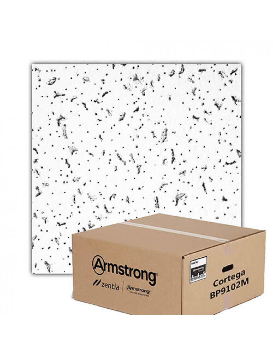 Armstrong Cortega BP9102M 600mm x 600mm Board Edge - Box of 16 ceiling tiles