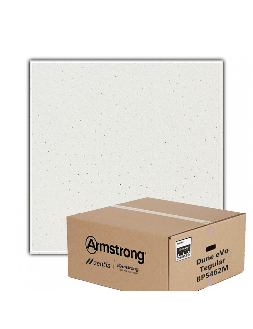 Armstrong Dune Evo BP5462M 600mm x 600mm Tegular Edge - Box of 16 ceiling tiles