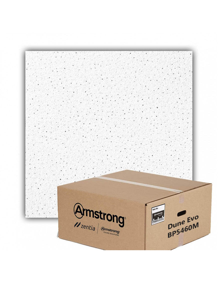 Armstrong Dune Evo BP5460M 600mm x 600mm Board Edge - Box of 16 ceiling tiles