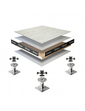 Kingspan FDEB_M Raised Access Floor Tile - 600mm x 600mm x 31mm